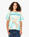 HUF Womens WW Tie Dye S/S Relaxed T-Shirt - Natural