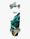 Long Island Teal Cruiser Skateboard - 9" x 30"