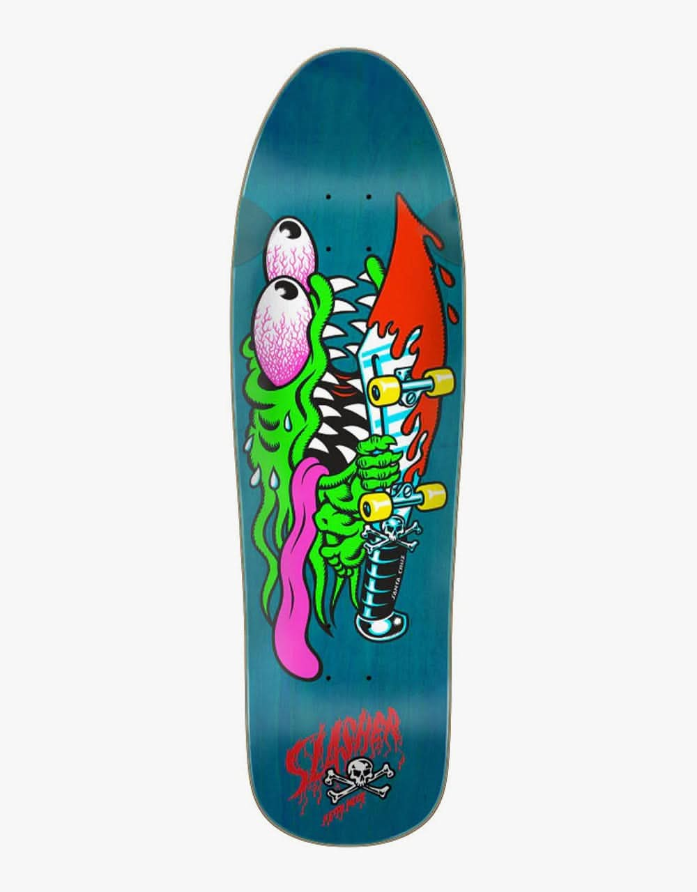 Santa Cruz Meek Slasher Skateboard Deck - 9.23"