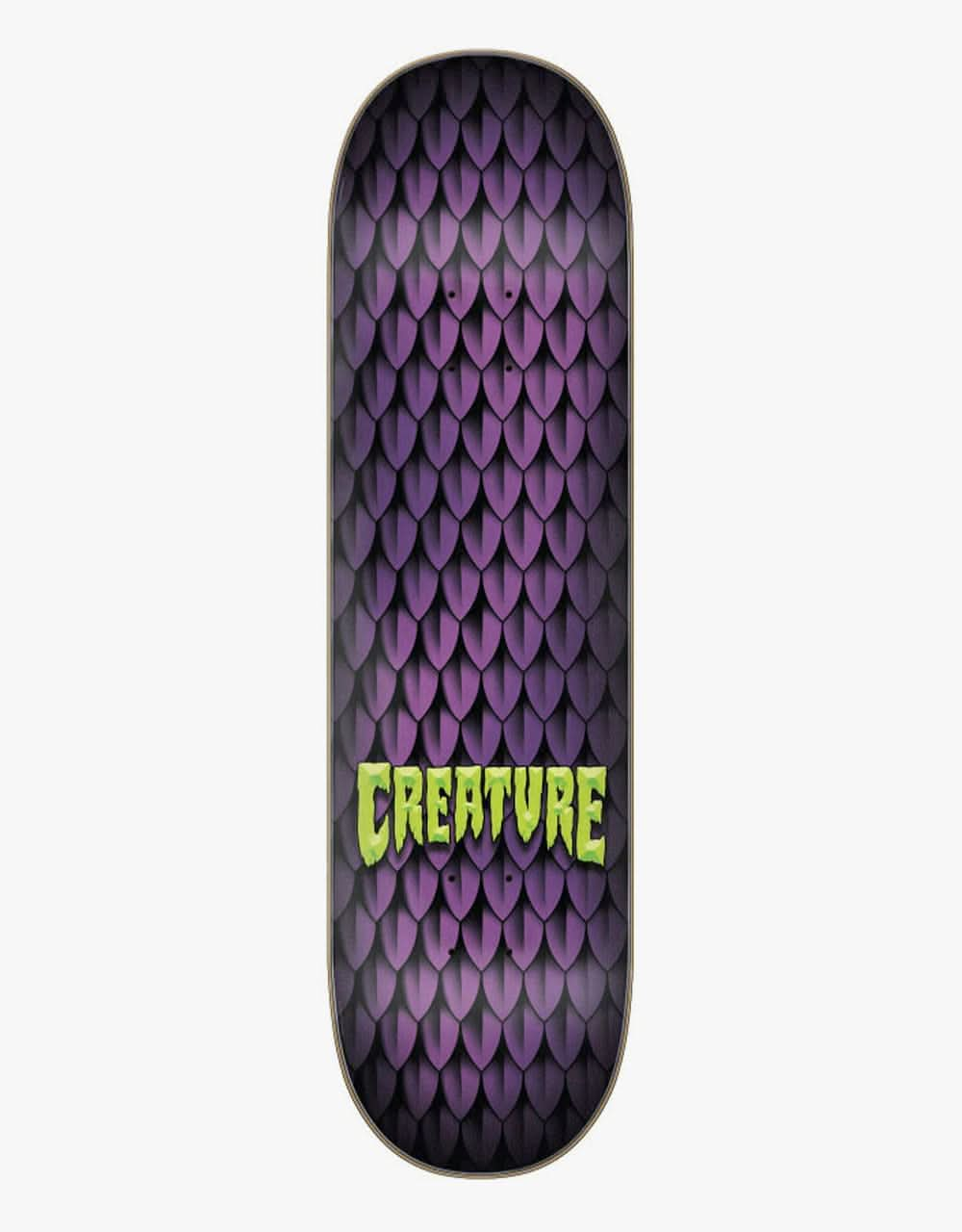 Creature Russell Serpent Skull Skateboard Deck - 8.6"