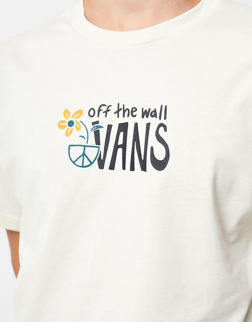 Vans In Our Hands Kids T-Shirt - Antique White