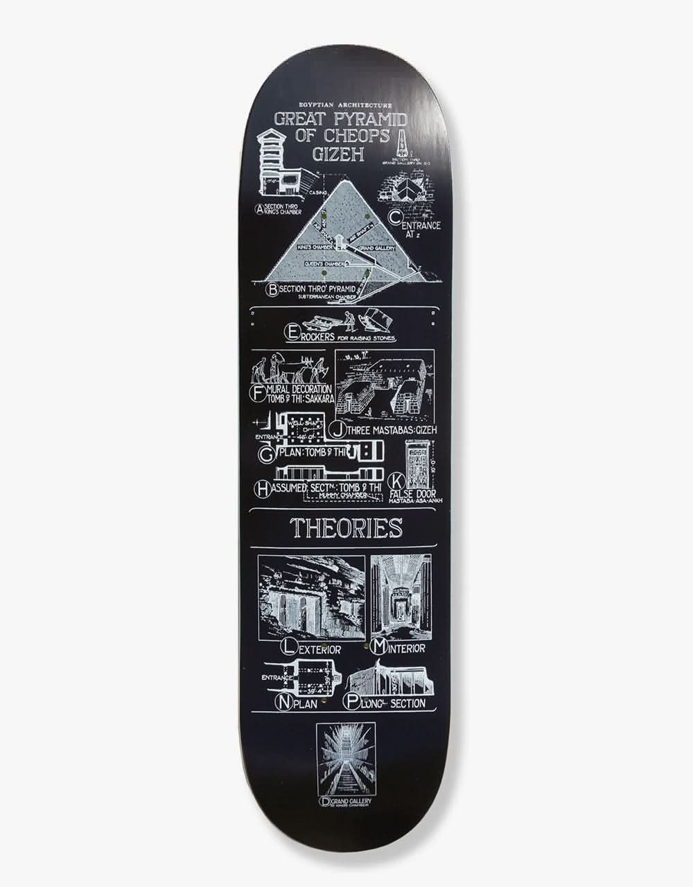 Theories of Atlantis Cheops Skateboard Deck - 8.75"