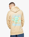 Route One Bloom Pullover Hoodie - Desert Sand