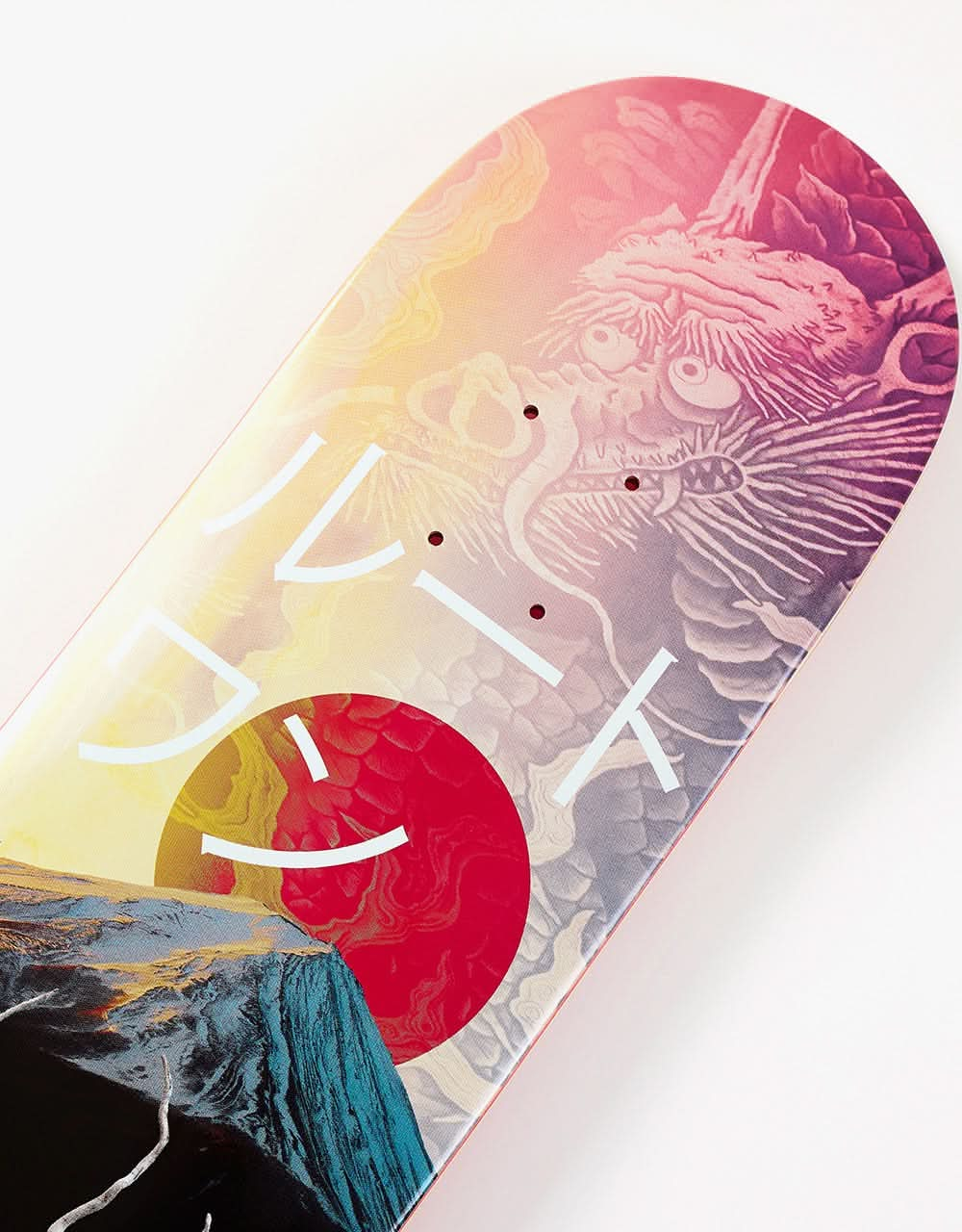 Route One Japan Series 'Dragon' Skateboard Deck - 8"