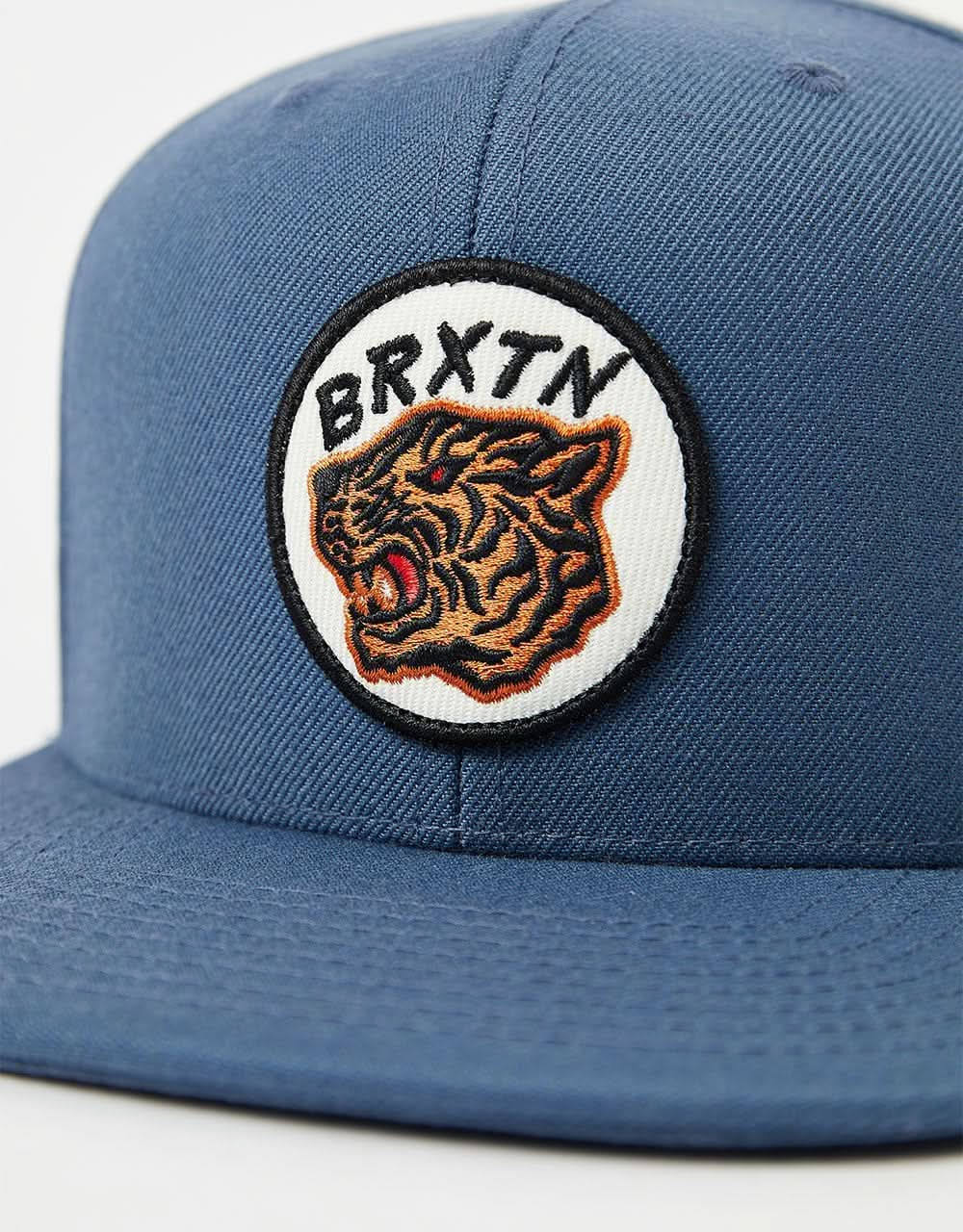 Brixton Crest X MP Snapback Cap - Indian Teal