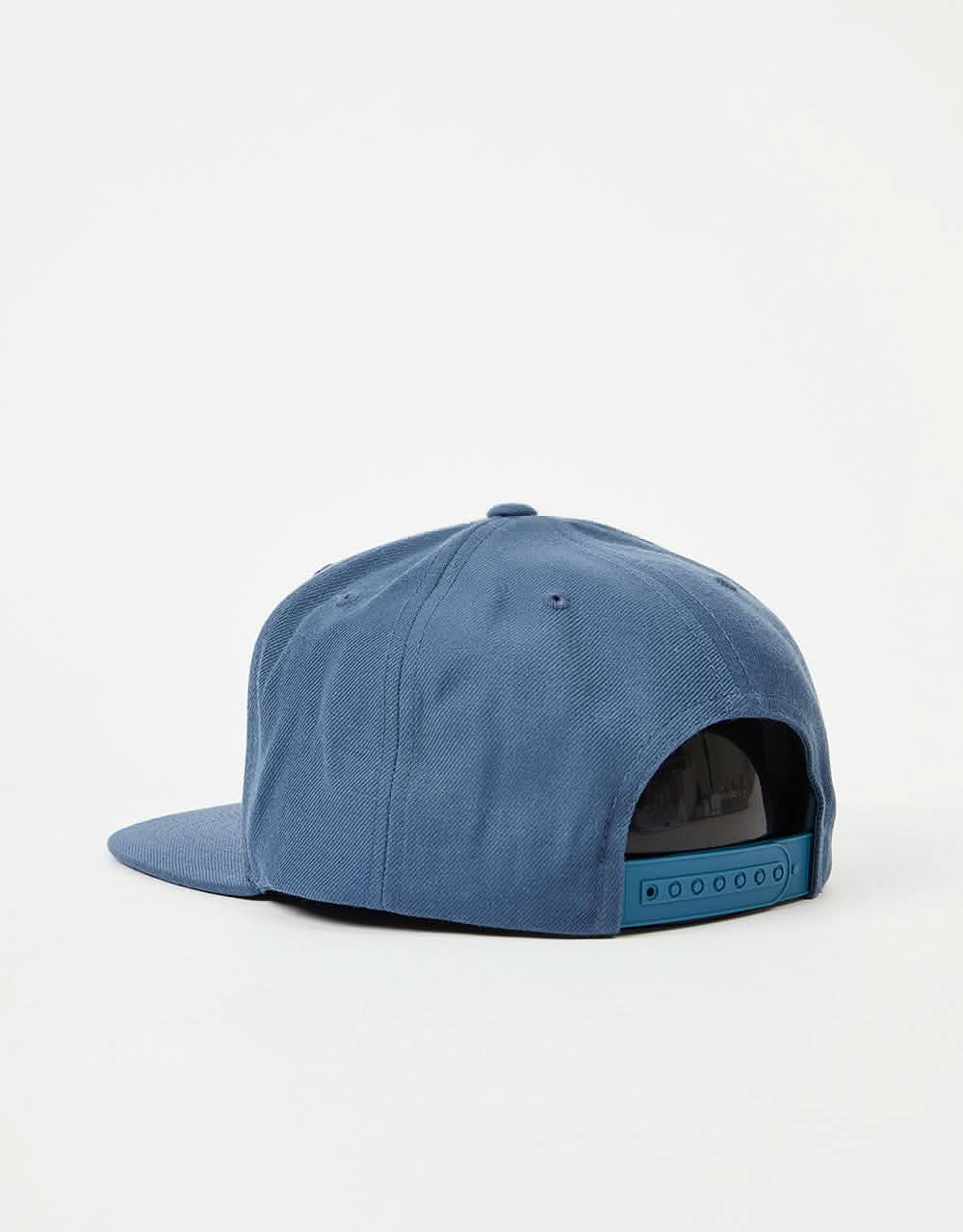 Brixton Crest X MP Snapback Cap - Indian Teal