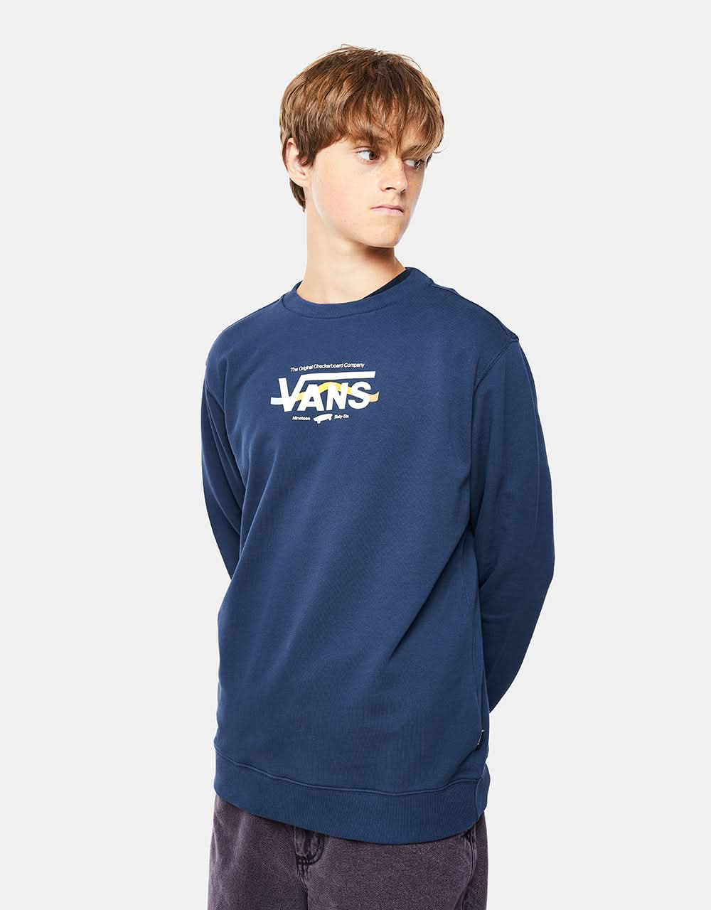 Vans DNA Branding Kids Sweatshirt - Dress Blues