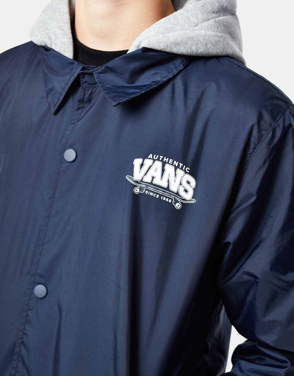 Vans Riley Kids Hooded Jacket - Dress Blues/Authenic Vans SK8