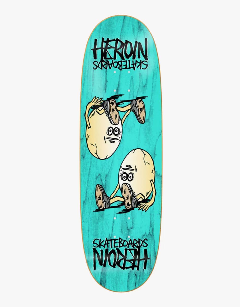 Heroin Razor Egg Symmetrical Skateboard Deck - 9.25"