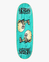 Heroin Razor Egg Symmetrical Skateboard Deck - 9.25"