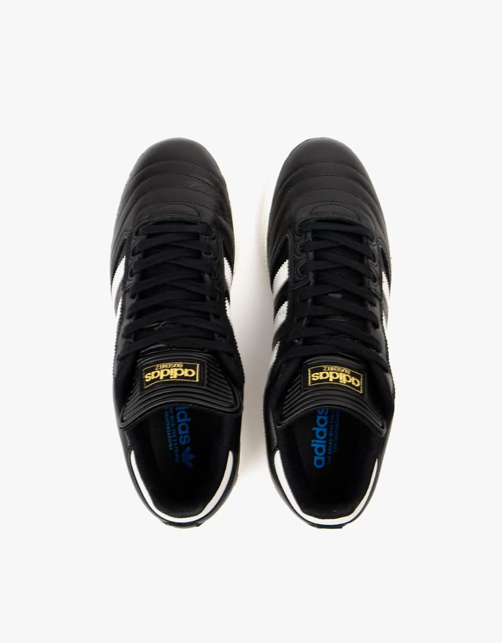 Zapatos de skate adidas Busenitz - Negro/Gris/Oro Metálico