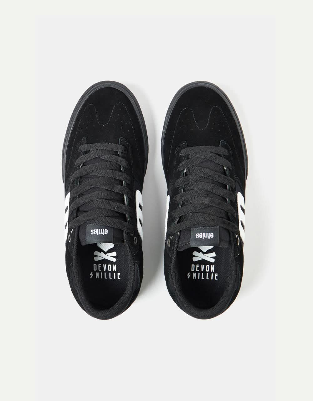 Etnies Windrow Vulc Skate Shoes - Black/Black/White