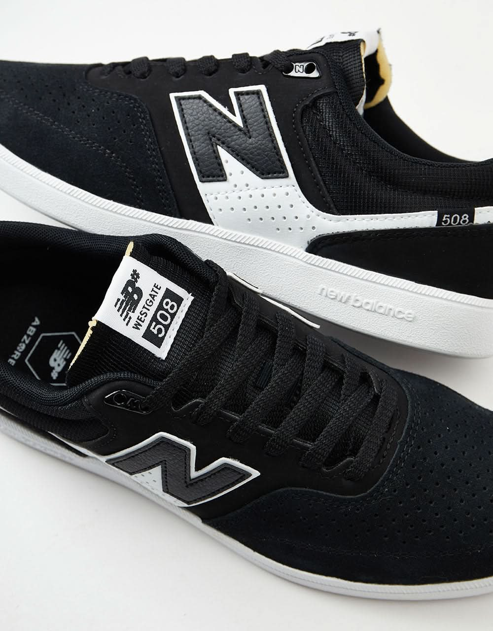 New Balance Numeric 508 Skate Shoes - Black/White