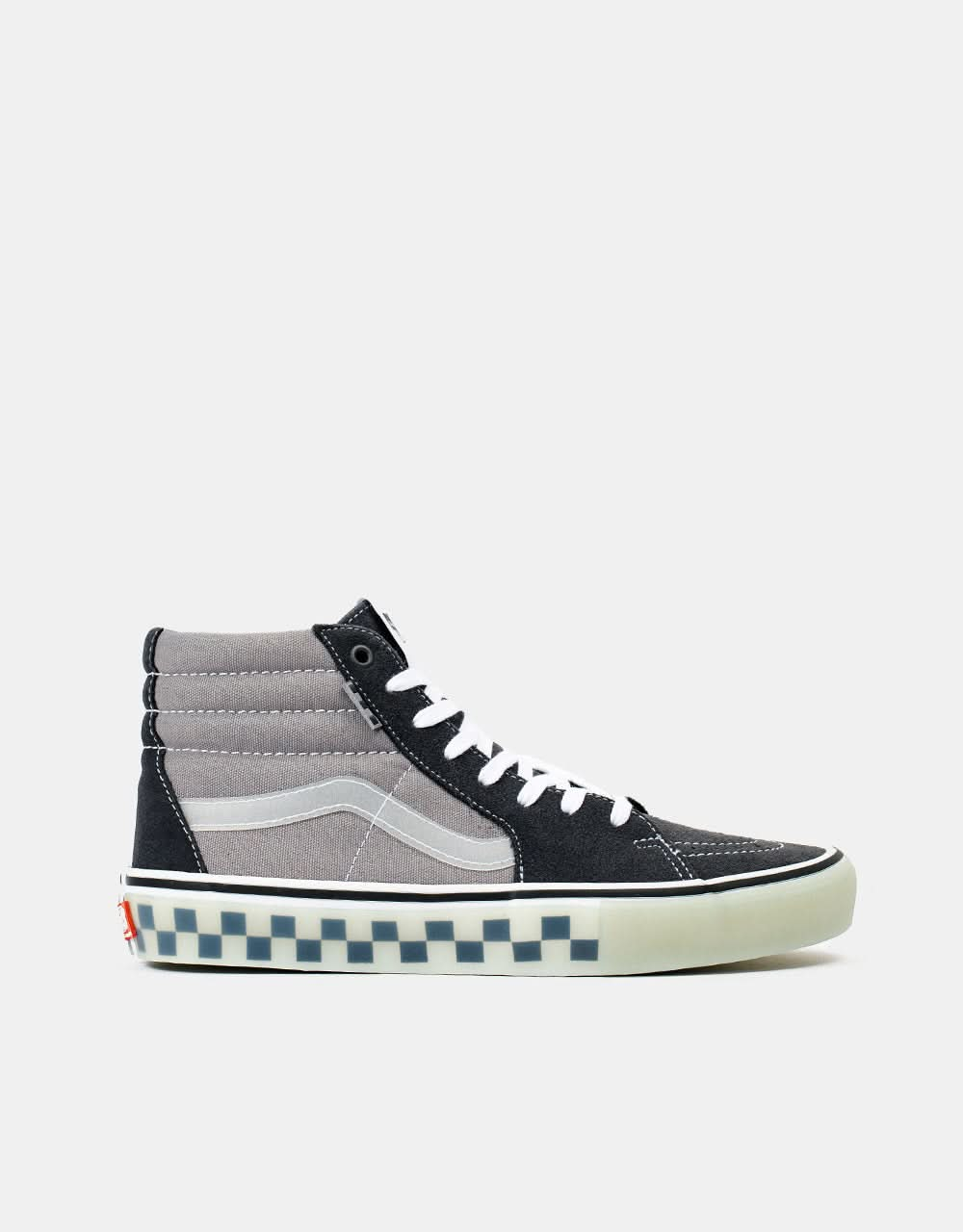 Scarpe Vans Skate SK8-Hi - (gomma traslucida) Grigie