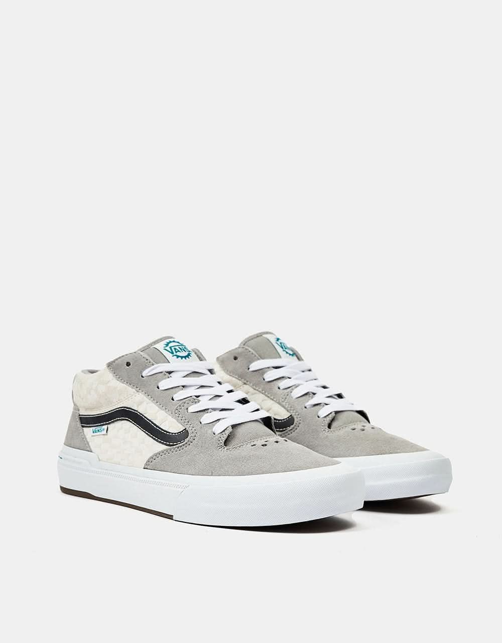 Vans BMX Style 114 Shoes - (Kevin Peraza) Grey/White