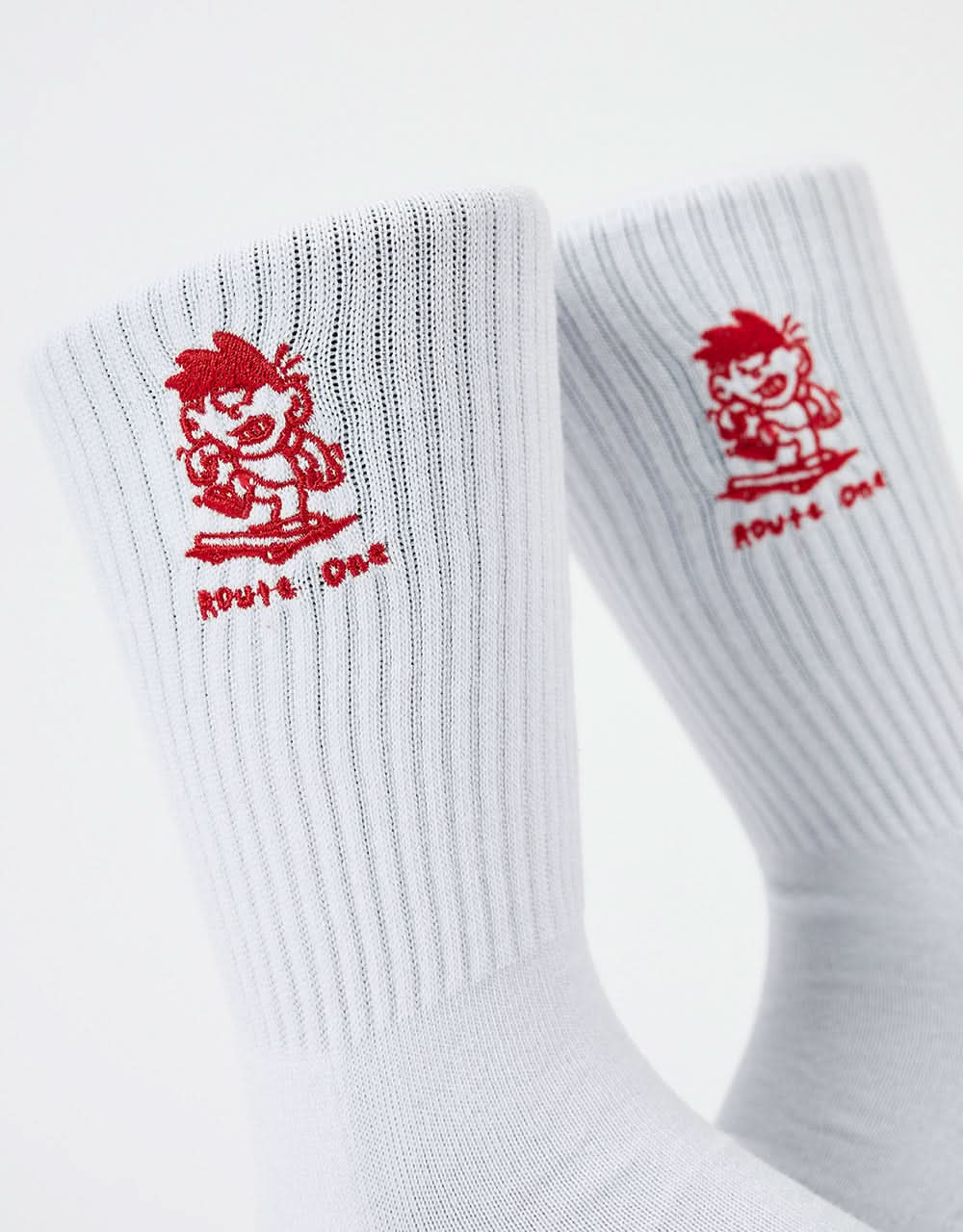 Route One Focus Socks - White