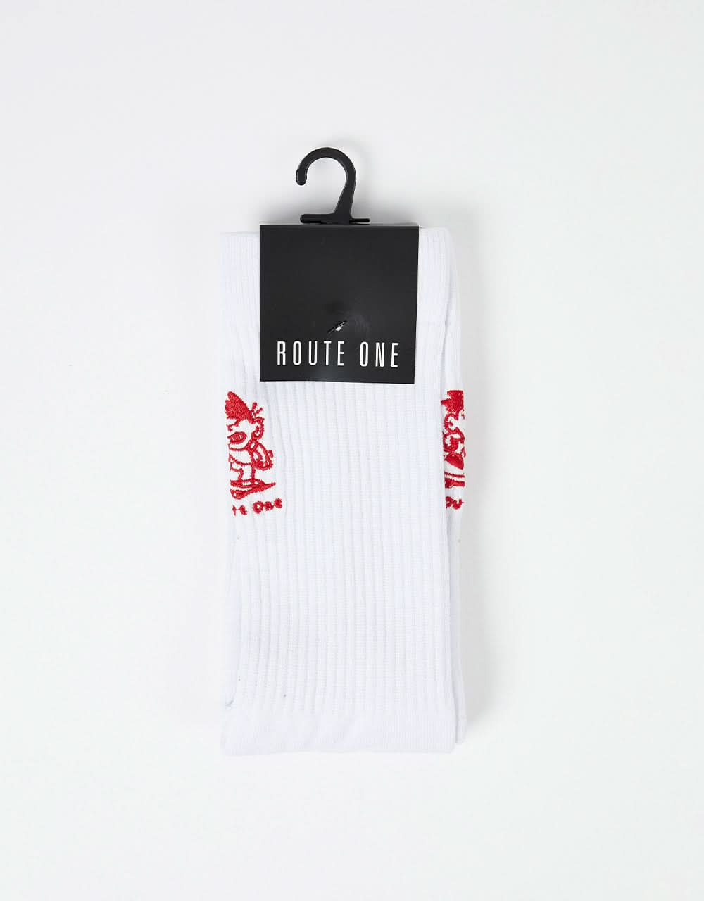 Route One Focus Socks - White