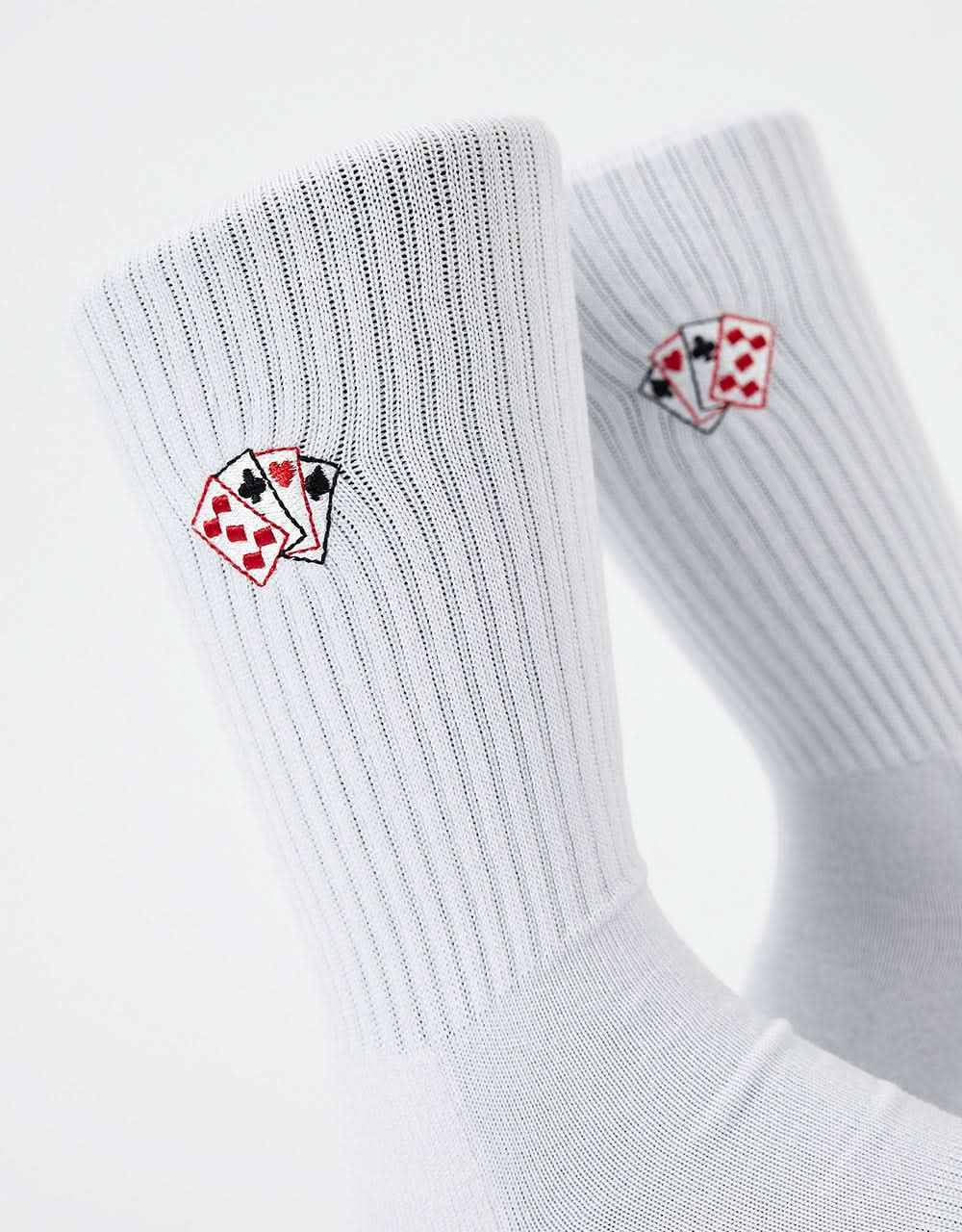 Route One Flush Socks - White