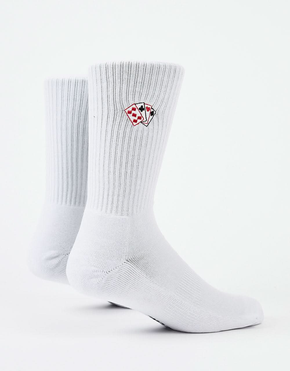 Route One Flush Socks - White