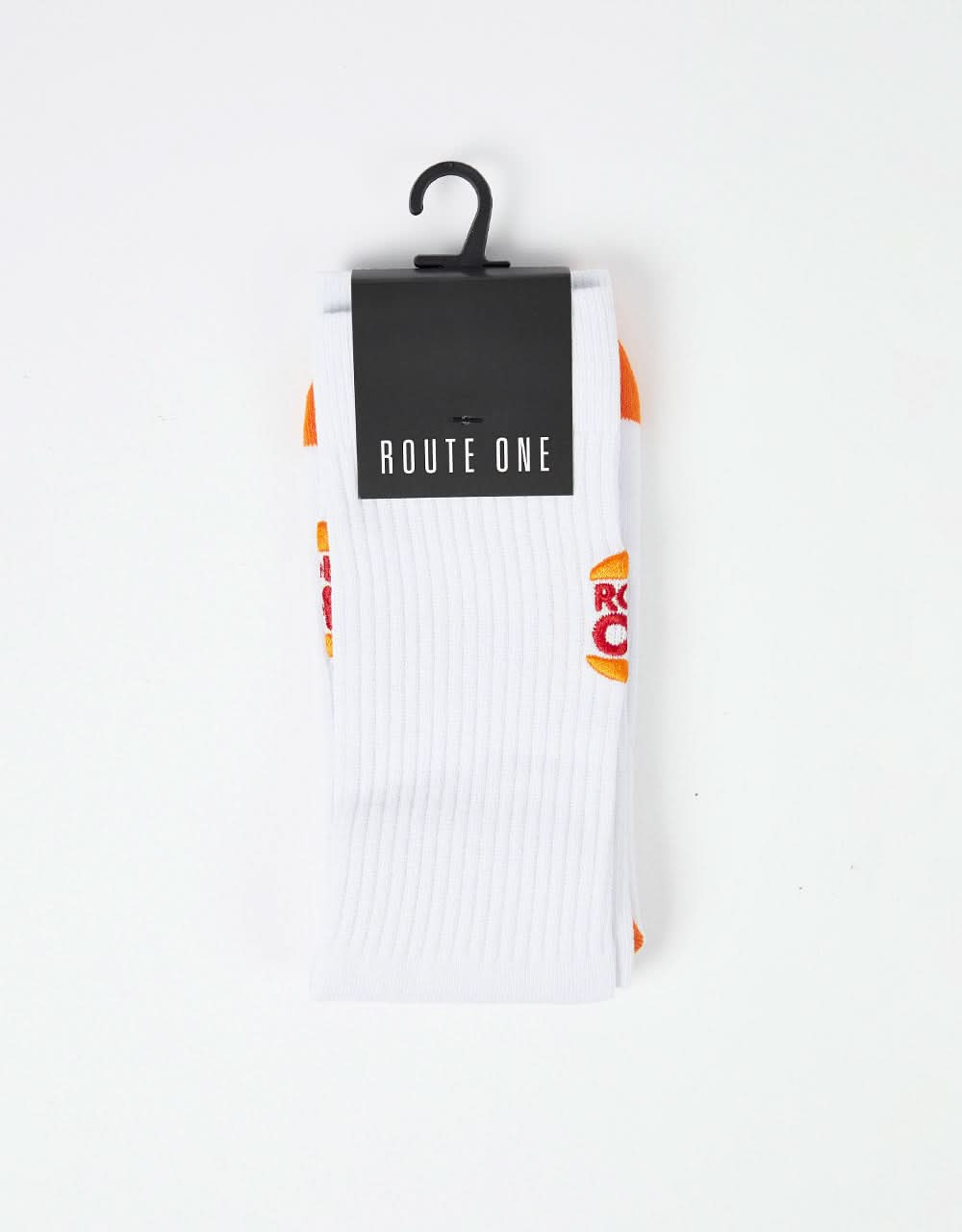 Route One King Socks - White