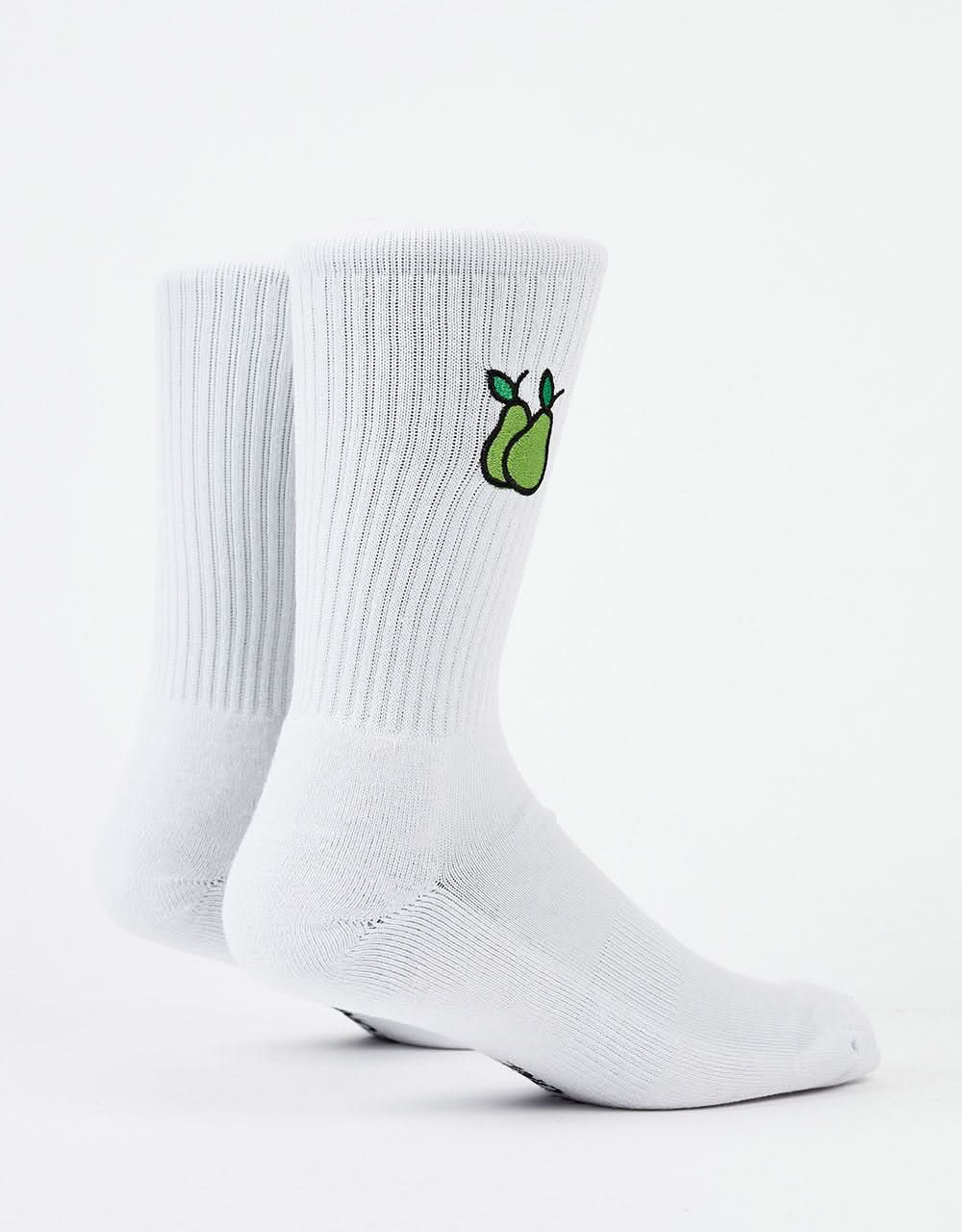 Route One Nice Pear Socks - White