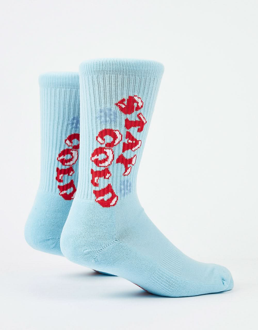 Route One Stay Cold Socks - Light Blue