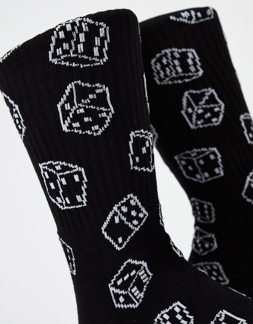 Chaussettes Route One Dice - Noir