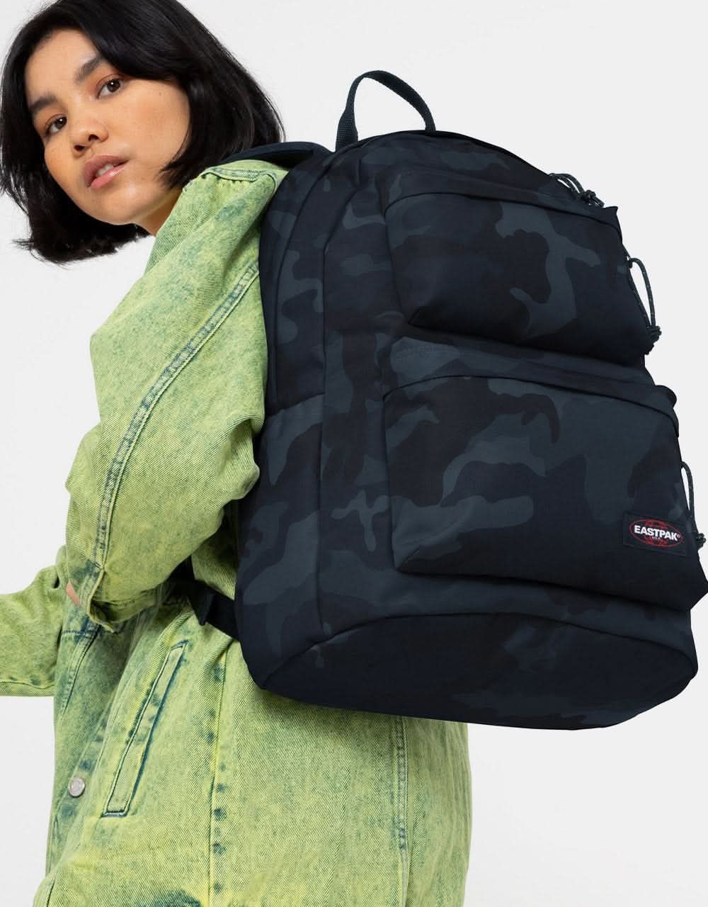 Eastpak Padded Double Backpack - Casual Camo Navy