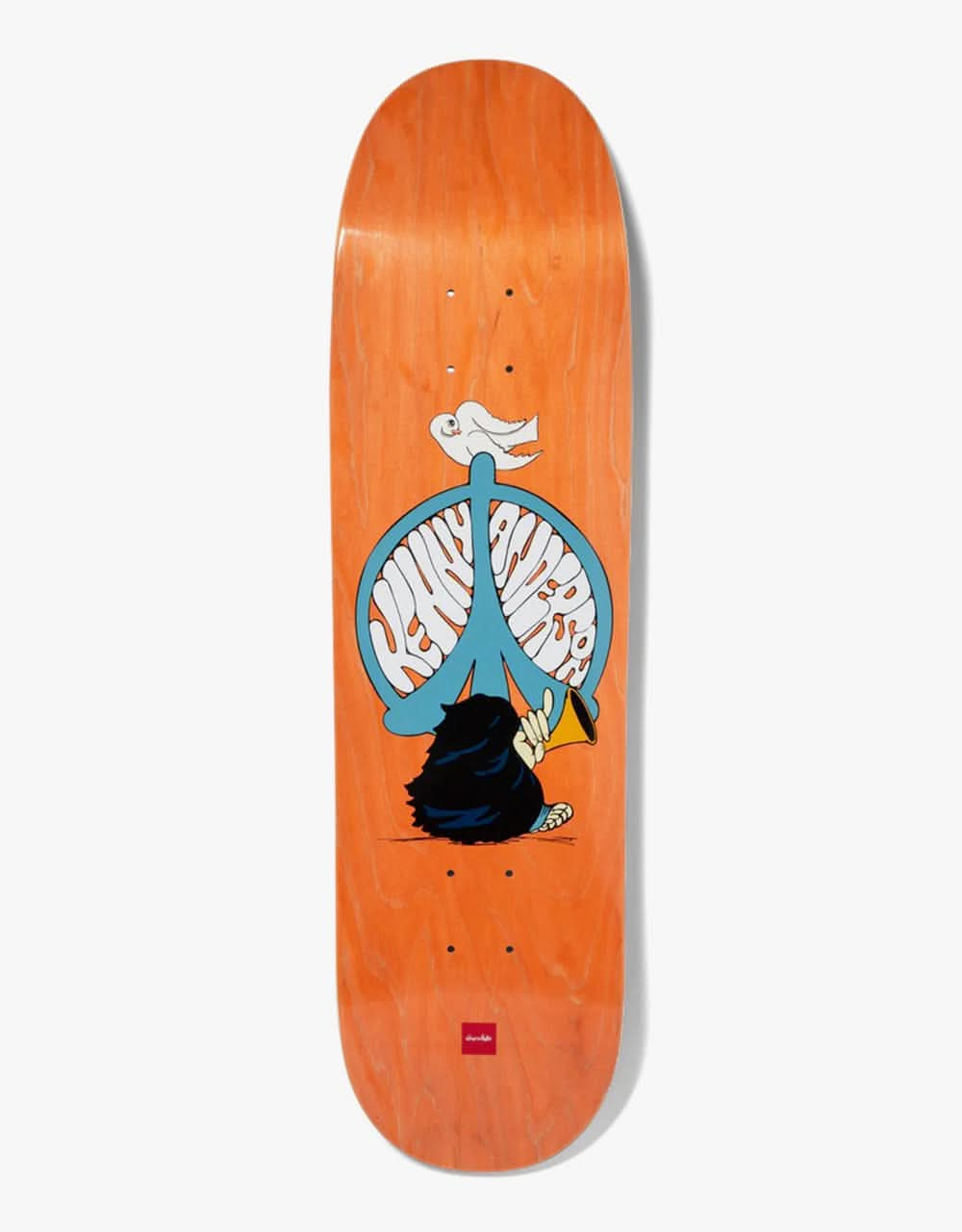 Chocolate Anderson Peace 'SKIDUL' Skateboard Deck - 8.5"