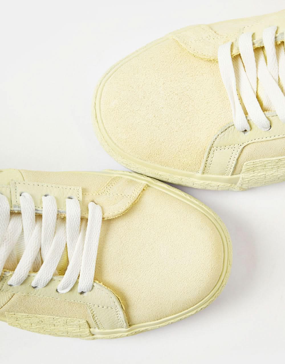 Nike SB Zoom Blazer Mid Premium Skate Shoes - Lemon Wash/Lemon Wash-Lemon Wash-White