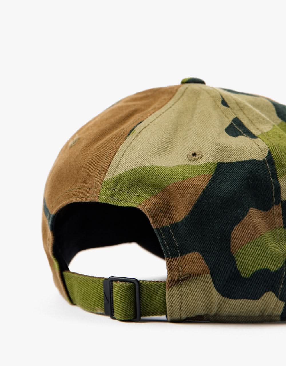 Nike SB Heritage 86 Futura Cap - Washed Camo (Medium Olive/Black)