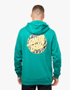 Santa Cruz Flier Dot Pullover Hoodie - Ivy Green