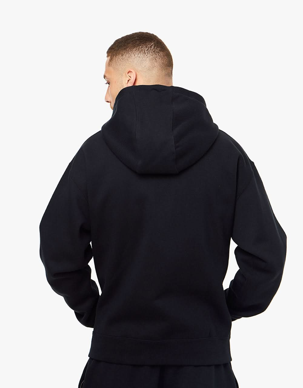 Sudadera con capucha Nike Solo Swoosh - Negro/Blanco