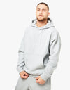 Felpa con cappuccio pullover Nike Solo Swoosh - Grigio scuro erica/Bianco