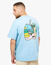 Nike SB Apple Pigeon T-Shirt - Worn Blue