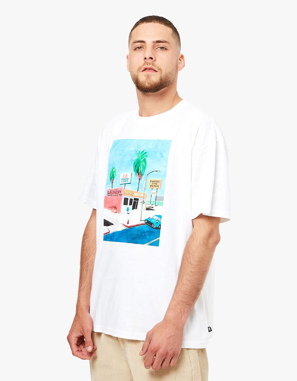 Nike SB Laundry T-Shirt - White