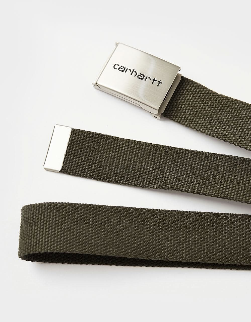 Carhartt WIP Clip Chrome Web Belt - Cypress