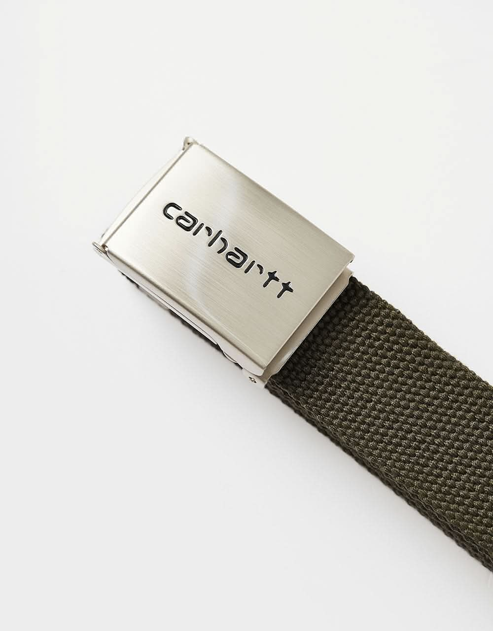 Carhartt WIP Clip Chrome Web Belt - Cypress