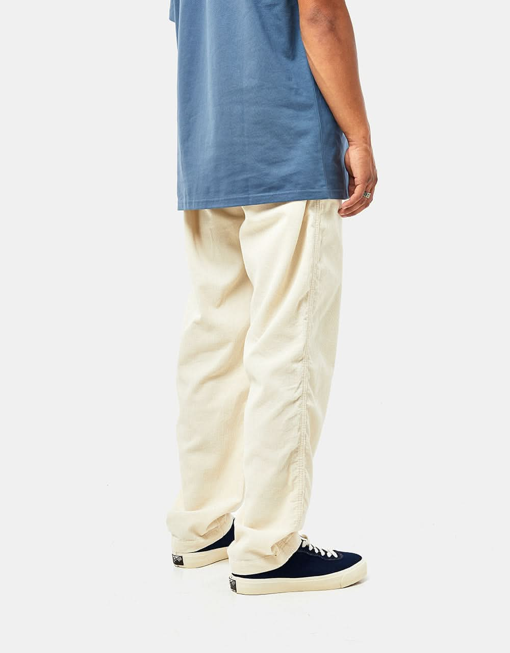 Route One Classic Cord Beach Pants - Natural