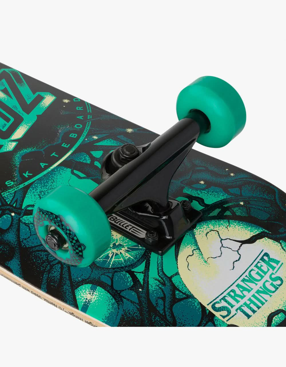 Santa Cruz x Stranger Things Other Dot Complete Skateboard - 7.75"