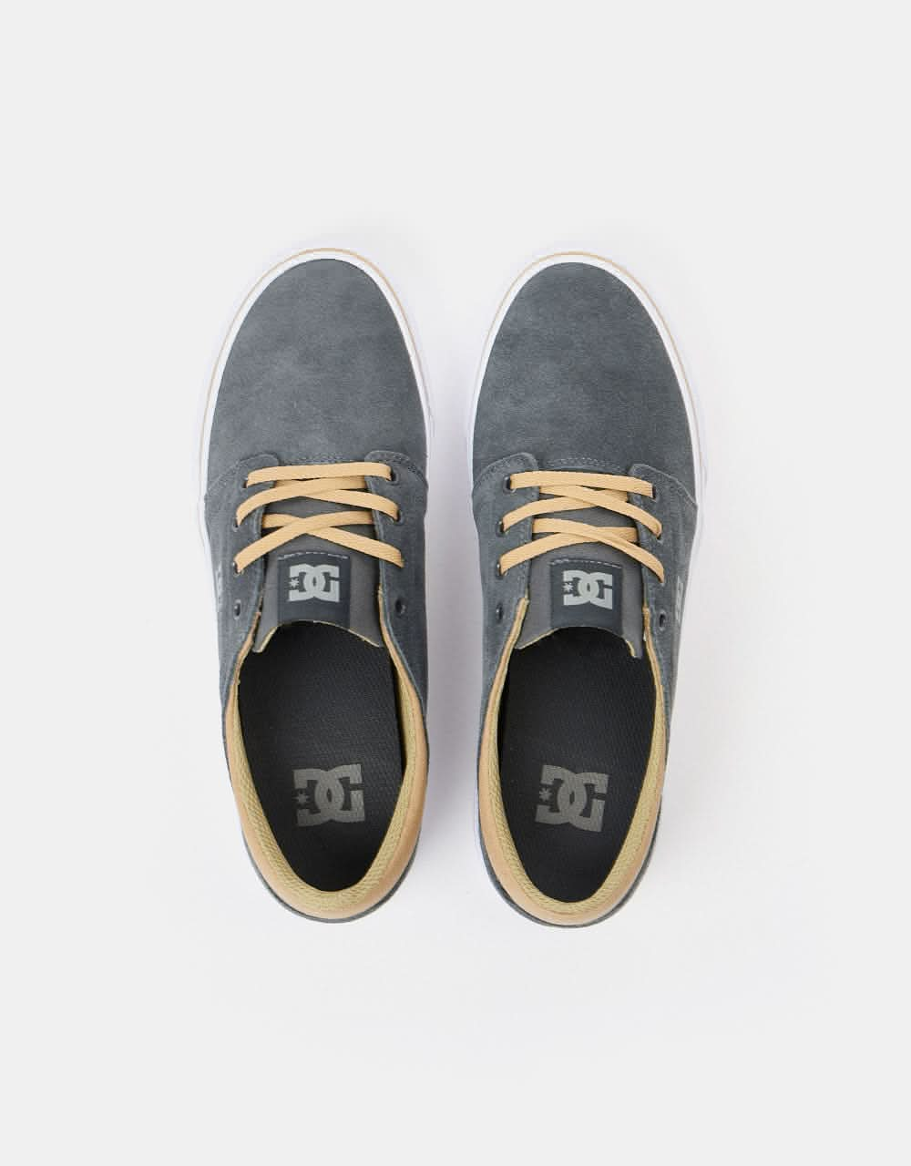 DC Trase SD Skate Shoes - Dark Grey/White