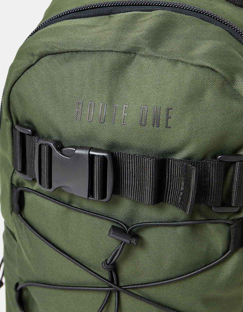 Route One Recycled Field Skatepack – Olive