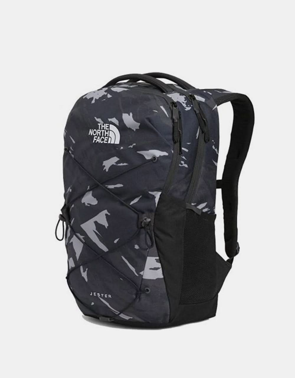 The North Face Jester Backpack - Asphalt Grey Snowcap Mountains Print/