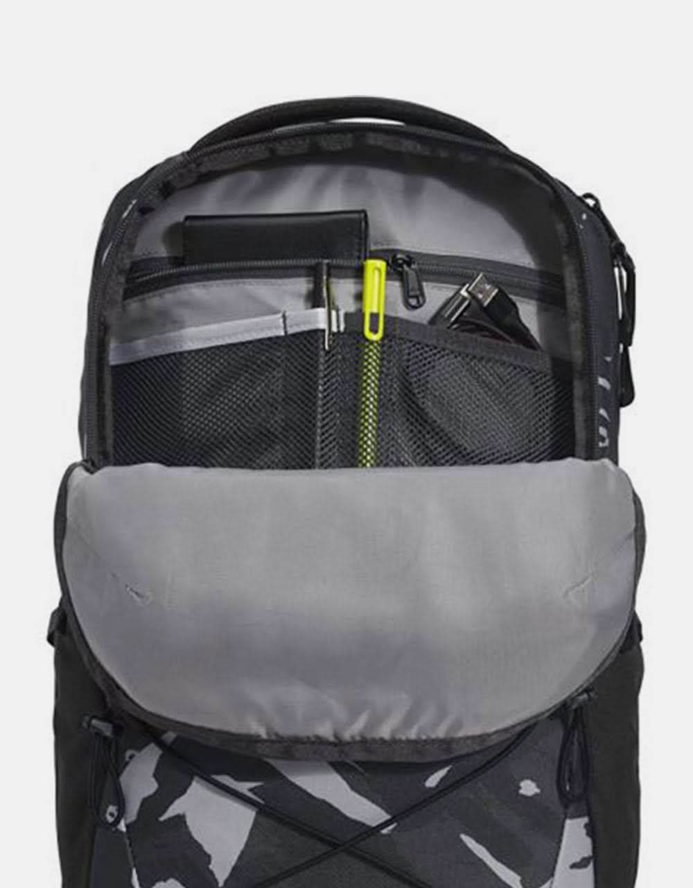 The North Face Jester Backpack - Asphalt Grey Snowcap Mountains Print/