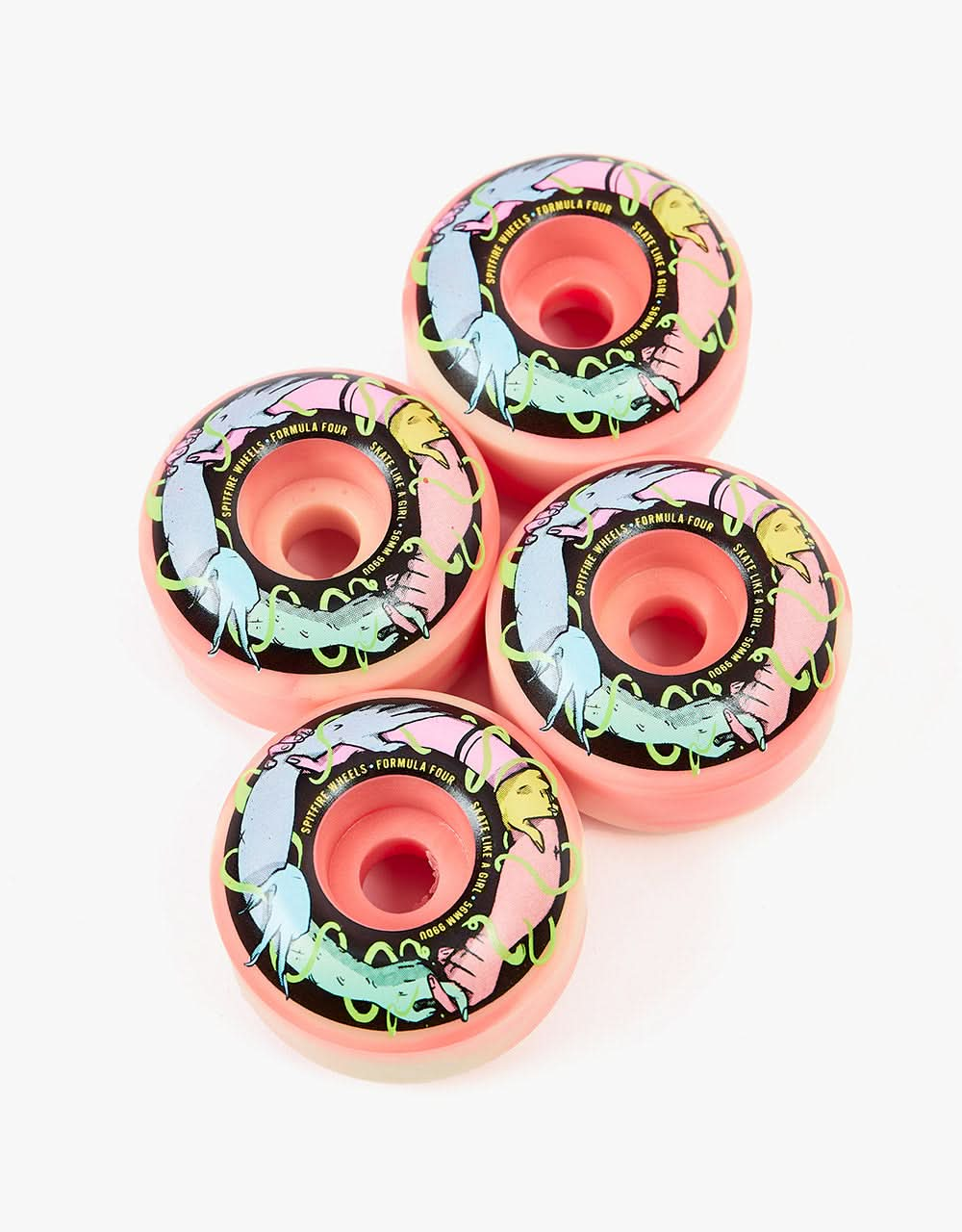 Spitfire Friends of Skate Like a Girl Formula Four 99d Skateboard Wheel - 56mm