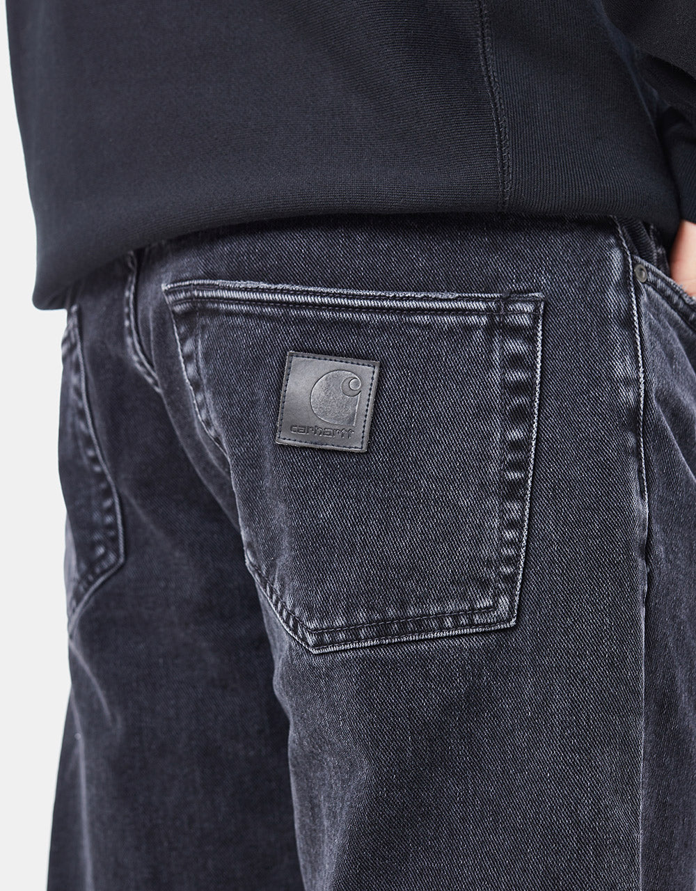 Carhartt WIP Klondike Pant - Black (Stone Washed)