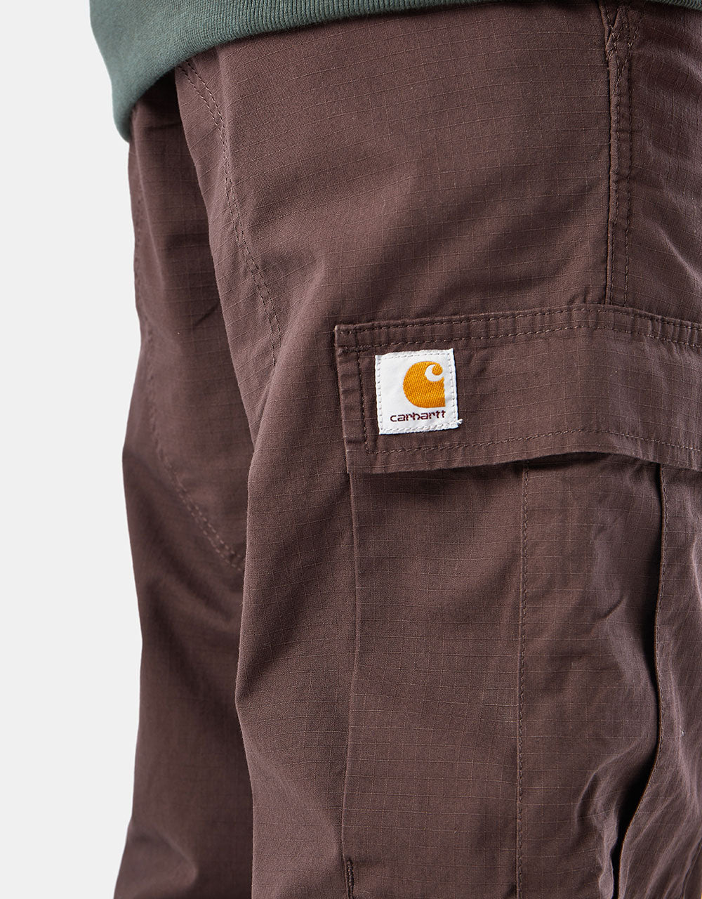 Carhartt WIP Regular Cargo Pant - Dark Umber (Rinsed)