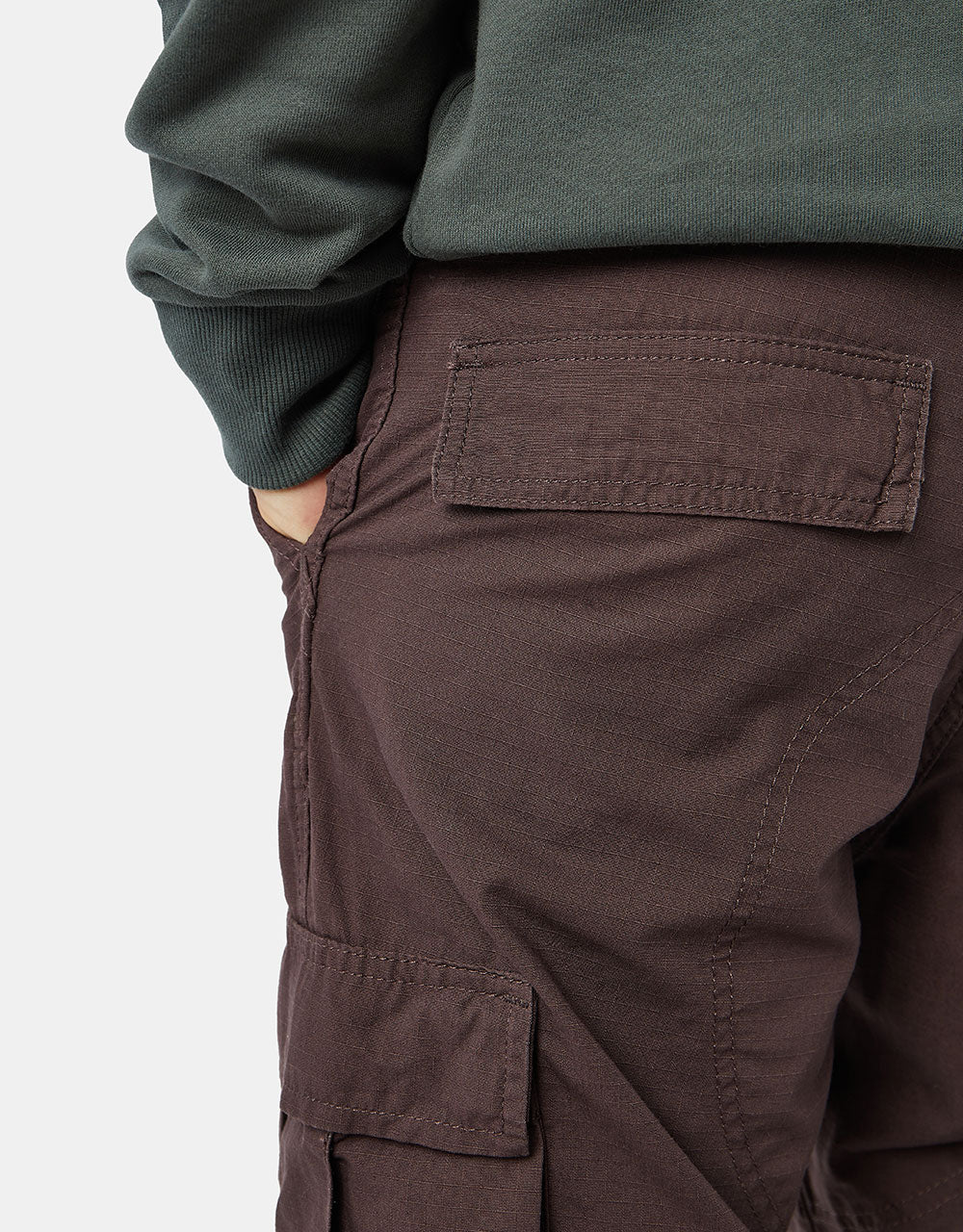 Carhartt WIP Regular Cargo Pant - Dark Umber (Rinsed)