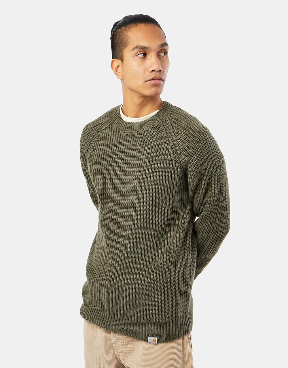 Carhartt WIP Forth Sweater - Seaweed