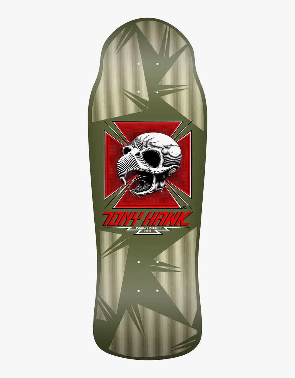 Powell Peralta Hawk Bones Brigade Series 13 Reissue Skateboard Deck - 10.41"